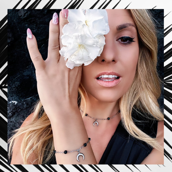 Exclusive Raw Lava Love Set by Infinity Muse Jewelry
